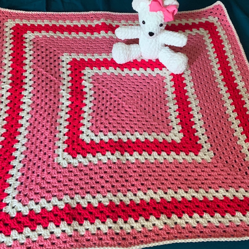Handmade Crochet Baby Blanket
